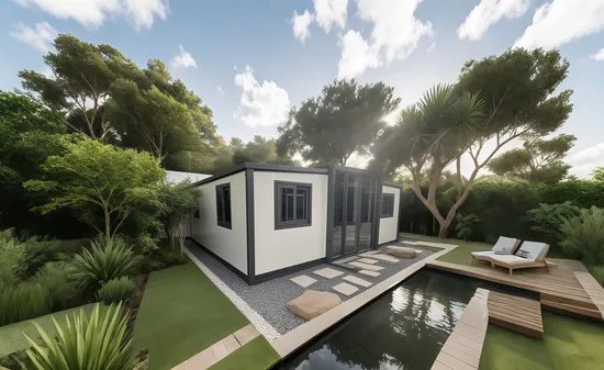 Temporary Offices Portable Prefabricated Homes Shipping Container House Prefab Home Tiny Expanding House Portable Mobile House Expandable Container House