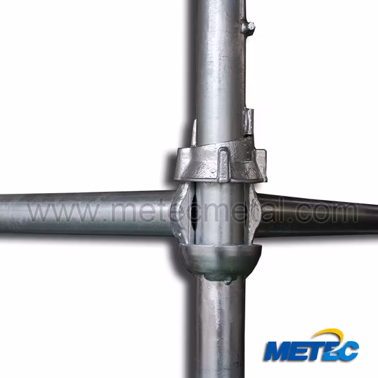 인증된 빌딩 시스템 비계(만료일 20년 이상, Ringlock, Plank, Cuplock), BS1139 HDP 아연 도금 Ringlock 비계 시스템, 시스템 비계 10'