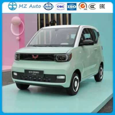 2023년 중국산 Uesd/Wuling Hongguang 미니 EV/전기/신에너지/차량/차량용 새로운 저렴한 가격 300km 리튬 배터리 소형 자동차 충전 인기 판매 자동차